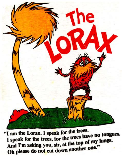 Dr Seuss Activity The Lorax Update An Unconventional Librarian Clipart