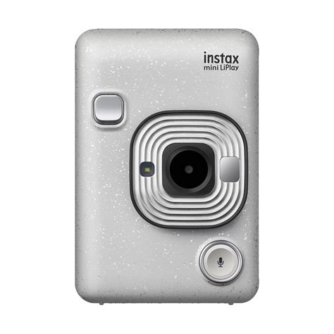 Fujifilm Instax Mini Liplay Hybrid Instant Camera Stone White Orms