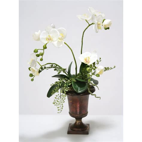 Distinctive Designs Phalaenopsis Orchid Silk Flower Orchids