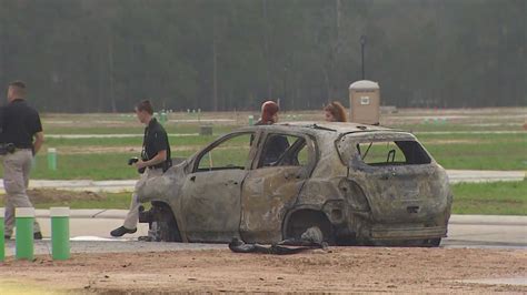 Houston Crime Body Found In Burning Car In Montgomery County