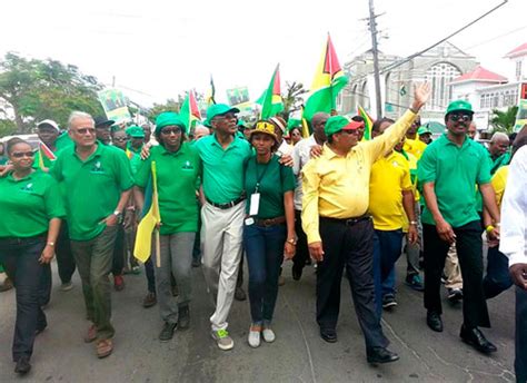 guyana parties file candidates for general election caribbean life
