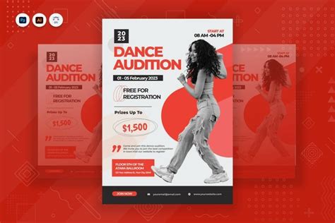 Dance Audition Poster