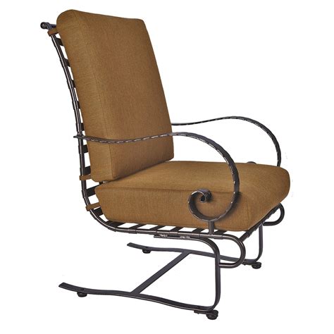 Ow Lee Classico W Hi Back Spring Base Lounge Chair 937 Sbw