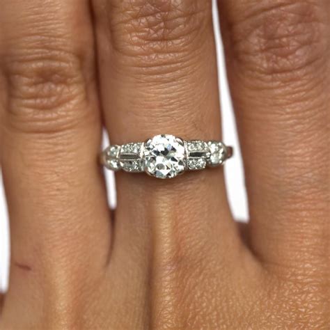 75 Carat Diamond Platinum Engagement Ring For Sale At 1stdibs 75