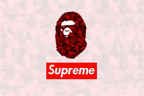 Une Nouvelle Collaboration Entre Bape Et Supreme Pour 2018 Wave