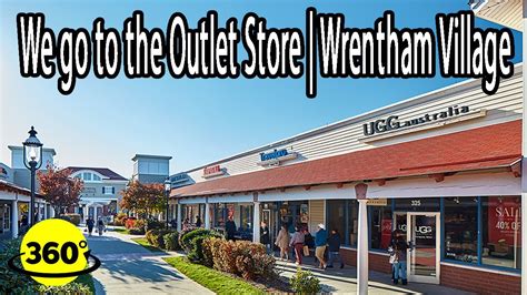 360° Video Lets Go To The Outlet Store Wrentham Village Premium