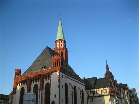 The Old St Nicholas Church In German Alte Nikolaikirche In Frankfurt