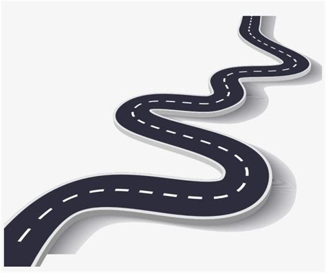 Curved Road Roadmap Clip Art Free 1024x808 Png Download Pngkit