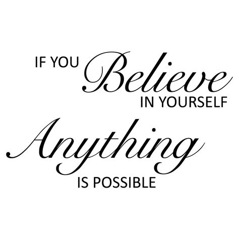 Believe In Yourself