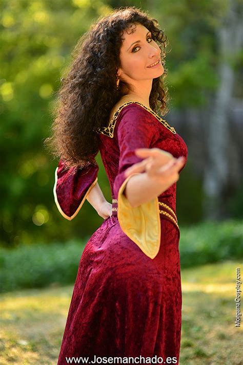 Adults Mother Gothel Cosplay Dress Gothel Costume With Cape