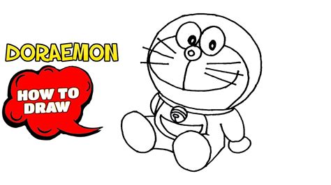 How To Draw Doraemon Step By Step Easy Drawing For Children Anime
