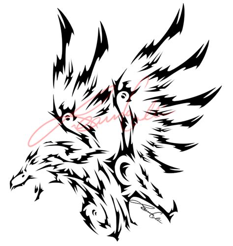 Falcon Tattoo Tribal By Lightlynx On Deviantart