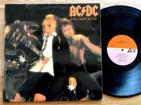 Lp Acdc If You Want Blood Atlantic 1978 Spain 1press Top Acheter