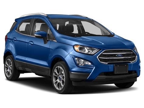 Black 2022 Ford Ecosport Titanium 4wd For Sale At Criswell Auto