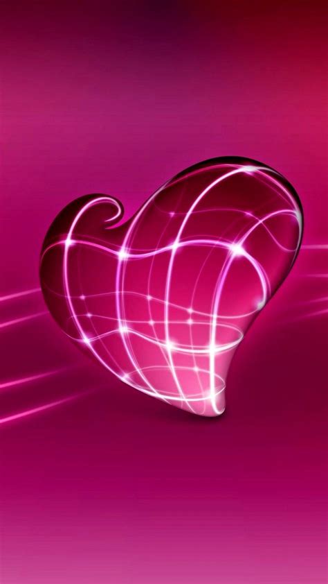 Check out this fantastic collection of pink heart wallpapers, with 55 pink heart background images for your desktop, phone or tablet. Pink heart Iphone wallpaper d Hd in 2020 | Heart iphone ...