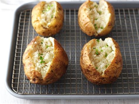 Sam sifton of the new york times recommends a very hot oven (450°f) for 45 minutes, while bon. The Ultimate Guide to Toaster Oven Baked Potatoes