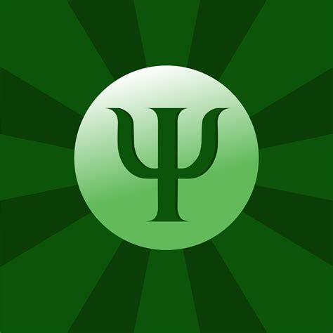 Psychological Symbol On Green Vector Art At Vecteezy