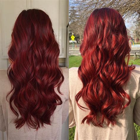 Joico Ruby Red Hair Color Stacie Atwell