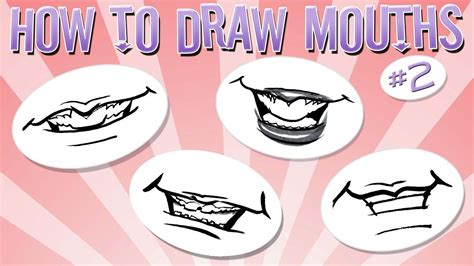 How To Draw Mouths For Caricatures And Cartoons Mouth Drawing