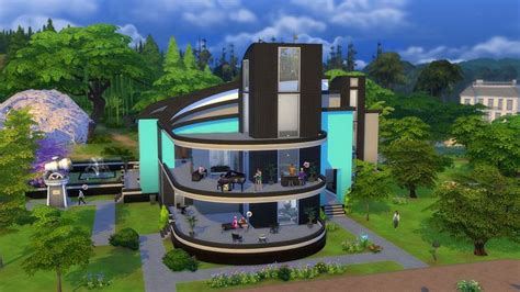 Download The Coolest Fan Made Houses Into Thesims4 Sims 4 Houses Sims House The Sims 4 Lots