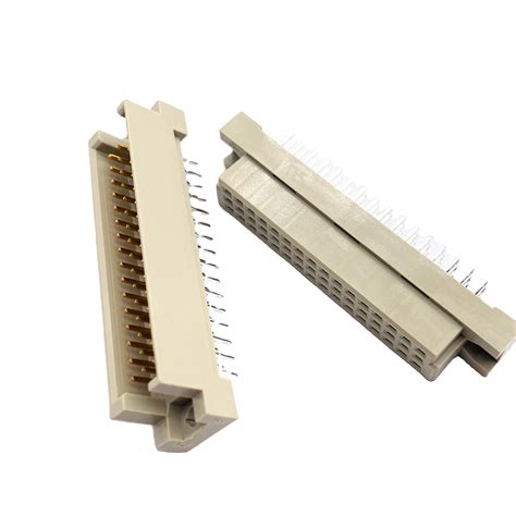 Triple Row Din 41612 Connector Polyester Pbt 30a Ul94v 0 For Motherboard