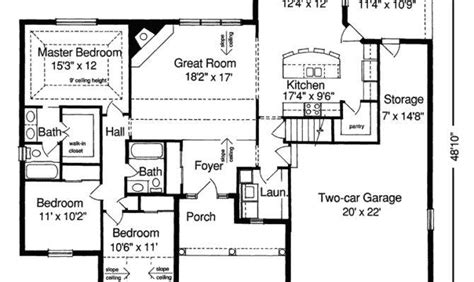 Fresh Simple Ranch House Floor Plans Building Jhmrad 98366