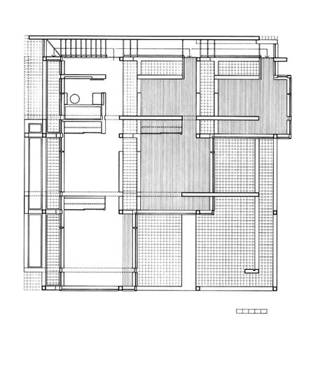 First Floor Plan House Ii Falk House By Peter Eisenman Peter