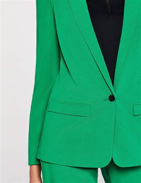 Find Women S Blazer Suit Jacket Green 8 Manufacturer Size X Small Uk Clothing