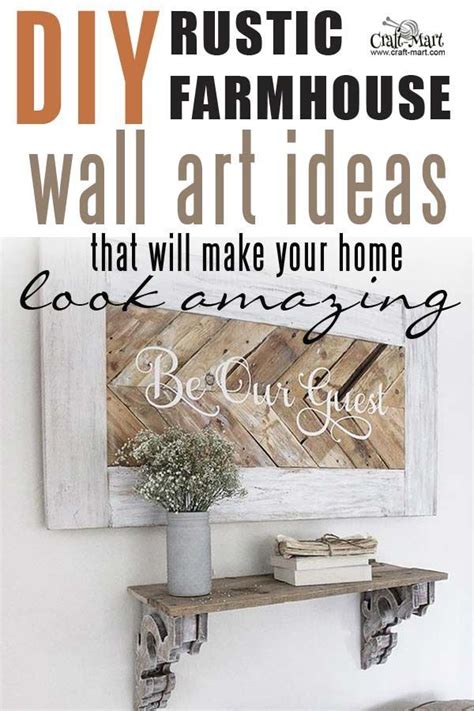 18 Rustic Wall Art And Decor Ideas That Will Transform Your Home Cool