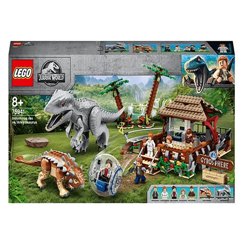 Lego Jurassic World Indominus Rex Vs Ankylosaurus 75941 Toys And