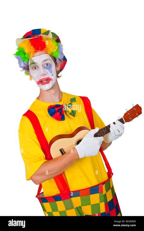 Colorful Clown Stock Photo Alamy