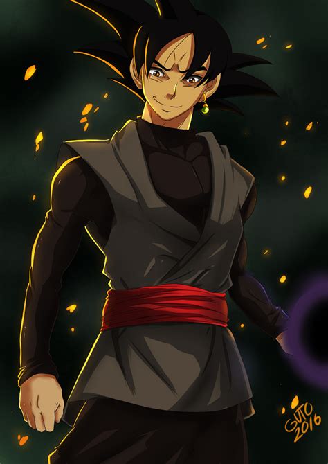 Goku Black By Gutostrifeart On Deviantart