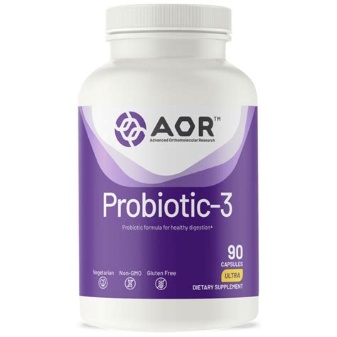 Probiotic Advanced Orthomolecular Research Aor