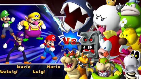 Mario Party 9 Boss Rush Challenge All Boss Battles Master Difficulty