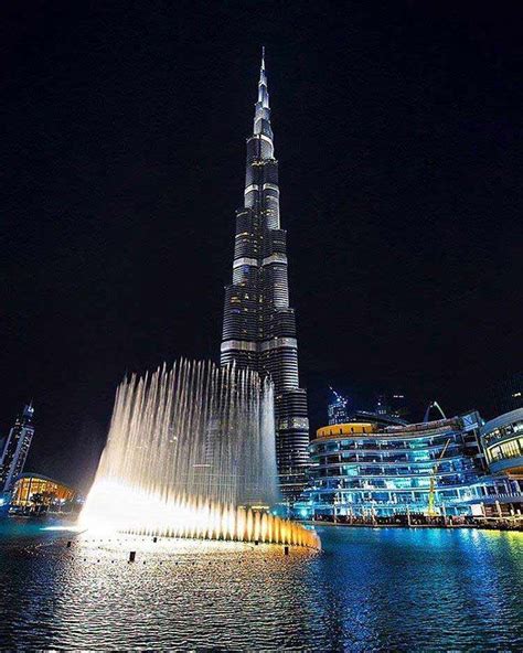 Burj Khalifa View At Night