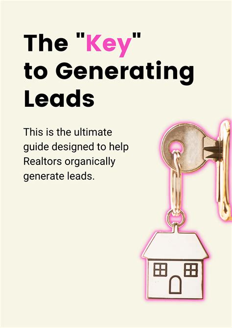 the key to generating leads