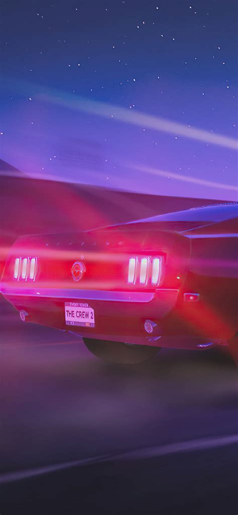 1242x2688 Ford Mustang The Crew 2 Game 4k Iphone Xs Max Hd 4k