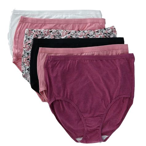 Fruit Of The Loom Womens Plus Size Comfort Covered Brief Underwear 6