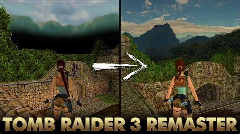 Tomb Raider 3 Hd Remaster Temple Ruins Comparison Youtube