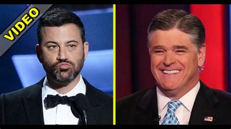video jimmy kimmel grovels and begs sean hannity to end their twitter war youtube