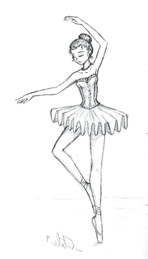 How To Draw A Ballerina Step By Step For Beginners