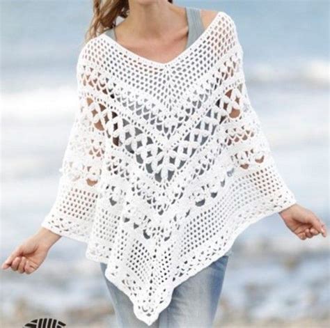 Cómo hacer este precioso poncho a crochet paso a paso 285