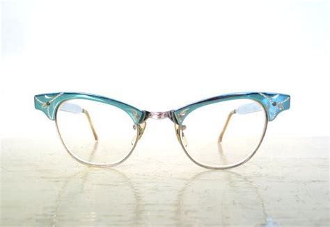 1950s Cat Eye Glasses 50s Eyeglasses Eyeglass Frames Etsy Cat