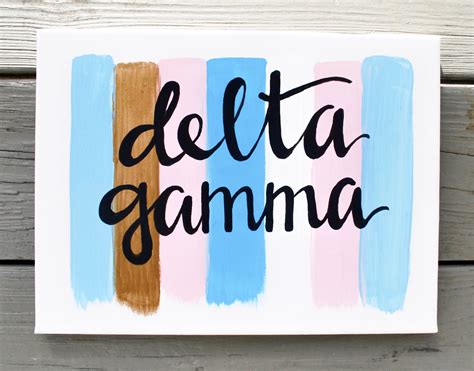 Delta Gamma Canvas