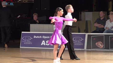 Dutch Open Juvenile U12 Latin Final Youtube