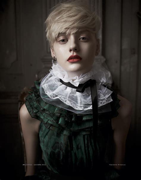 Nastya Kusakina By Mariano Vivanco For Vogue Russia