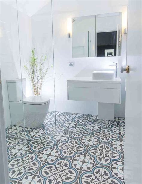The best bathroom layouts not only make the best use of available space, but also feature creative if your shower will be right opposite the door, do add a wow factor with beautiful fittings and tile treatment. Finest Patterned Bathroom Floor Tiles Layout - Home Sweet ...