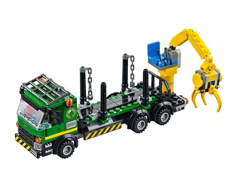 Lego Set 60059 1 Logging Truck 2014 City Rebrickable Build With Lego