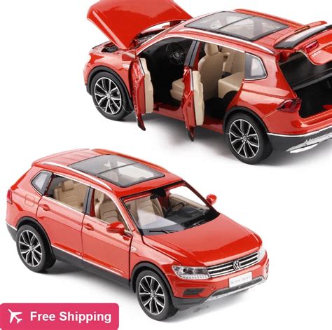 New 132 Vw Volkswagen Tiguan L Diecast Metal Suv Alloy Car Model For