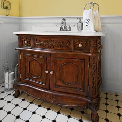 Add style and functionality to your bathroom with a bathroom vanity. Vintage Bathroom Vanities | Home Design Furniture